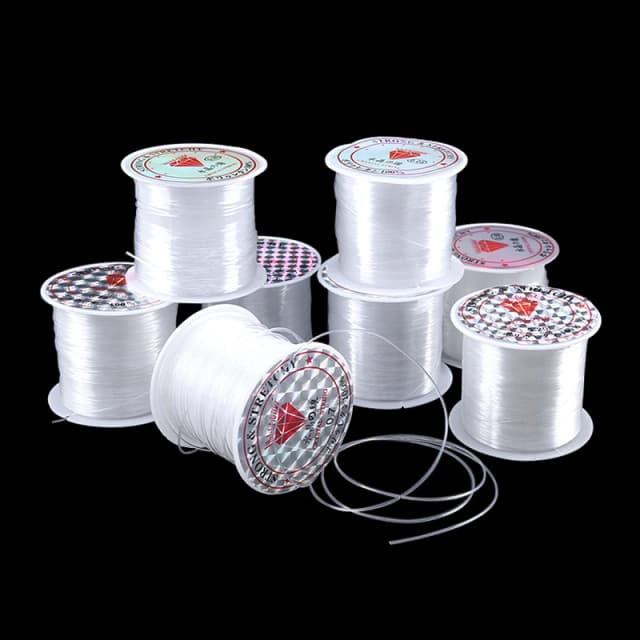 100M Plastic Kristal DIY Kralen Vislijn Geen Elastisch Koord Touw Voor Sieraden Maken Benodigdheden Draad Jeweleri String Draad