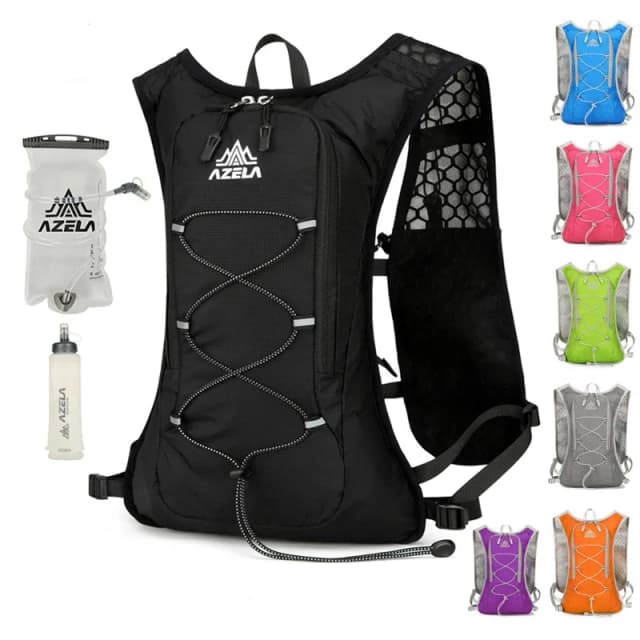8L Running Hydratatievest Rugzak Heren Dames Outdoor Sporttassen Trail Marathon Joggen Wandelrugzak Optie Waterzak Kolf