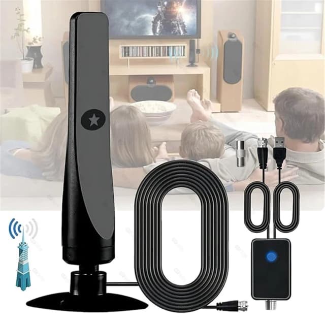 4K UHD Digitale TV Antenne Versterker Signaalversterker Binnen 50 Miles High Gain Signaalontvanger Satellietschotel Televisies Ontvanger