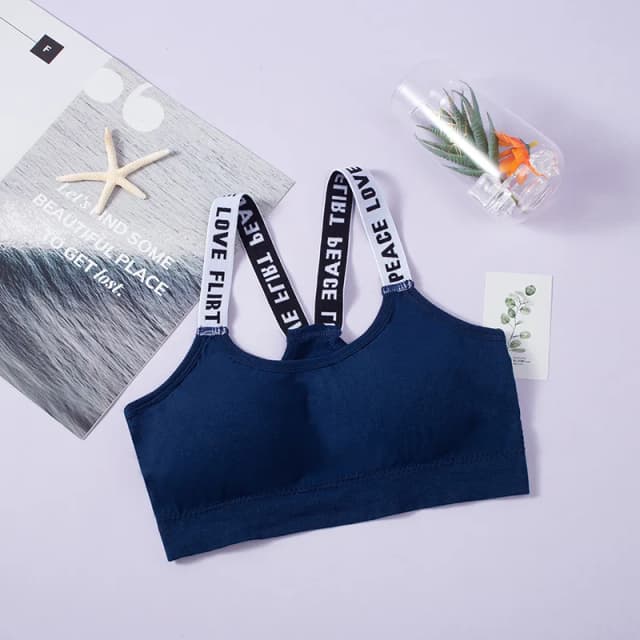 Vrouwen Brief Band Sportbeha Sexy Naadloze Fitness Ondergoed Elastische Slanke Crop Top Ademend Push Up Yoga Vest Sportkleding