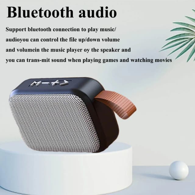 Draagbare luidsprekers Outdoor Bluetooth 5.0 Mini Oxford-luidspreker Draadloze kolom 3D Stereo Muziekspeler Surround Hifi-klankkast
