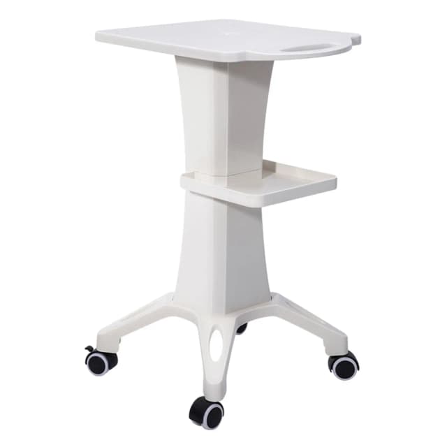 Schoonheidssalon Trolley Winkelwagen Opbergvak voor schoonheidsinstrumenten 2-laags SPA Schoonheidsapparatuur Onderhoudswagenrek voor kapperszaken