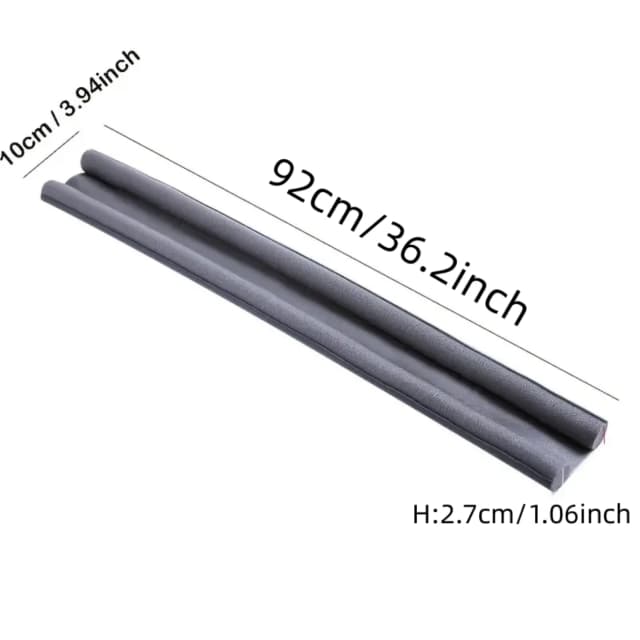 1 stuk deurafdichtingsstrip, deurbodemafdichtingsstrip, geluiddichte strip voor deuren en ramen, warmtebehoud en stofdicht