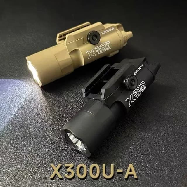 RSX300U-A Multifunctionele Tactische Lamp: Geschikt voor 20mm rail, voor speelgoed airsoft geweren, jacht, CS wedstrijden & wargames