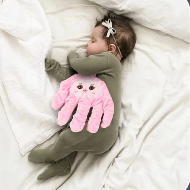 Pasgeboren Baby Slaaphulp Palm Kussen Baby Rustgevende Palm Baby Slaaphulp Baby Kalmerende Slaap Afstandsbediening Peuter Palm