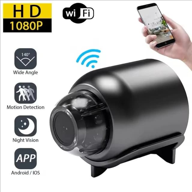 1080P Nieuwe X5 Mini Camera Nachtzicht Lichtgewicht Draagbare Premium Camera's Bewegingsdetectie Draadloze Beveiligingscamera