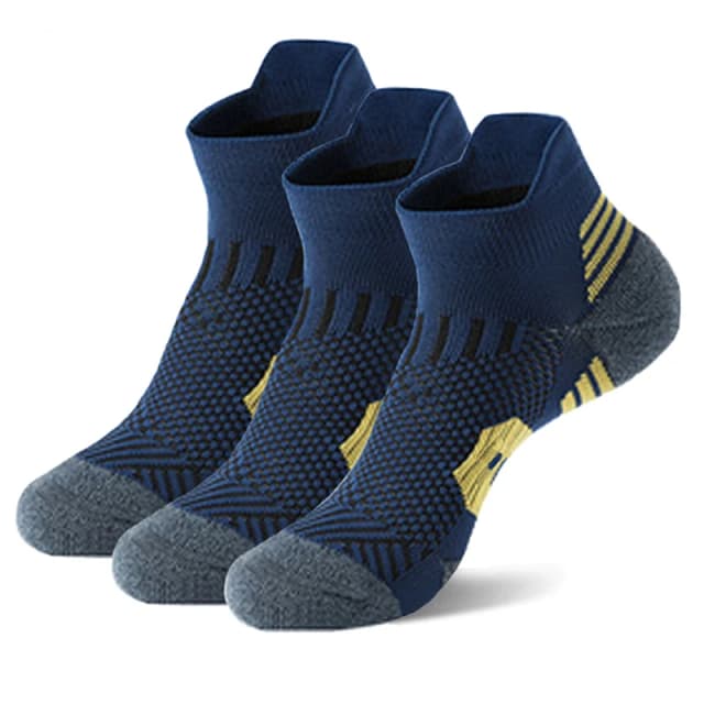 3Pairs Professionele Sport Fitness Sokken Handdoek Bodem Antislip Running Sok Mannen Vrouwen Korte Sneldrogende Basketbal Training sox