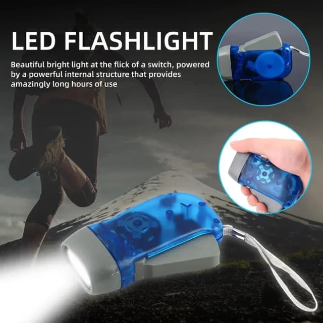 Lanternas Auto-Geradoras, Luz Geleid, Pressurizado E Recarregável, Ao Ar Livre Usado Para Camping Noturno E Ciclismo, Rainproo
