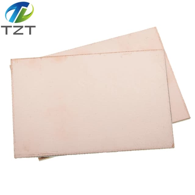 TZT 5x7cm 5*7 Enkelzijdig koper beklede plaat Diy Kit