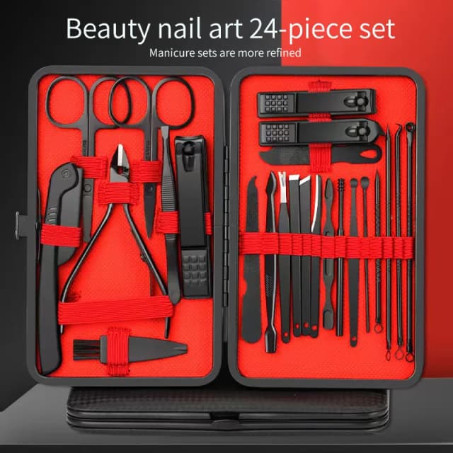 Nagelknipperset Set Handig schoonheidsgereedschap Nagelknipper Manicure Nageltrimmer Pedicuremes Oorschilmes Nagelmanicure T