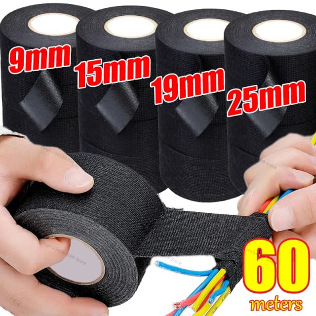Automotive stoffen tape Elektrisch isolerende stoffen tapes Hittebestendigheid Thermische autotape Waterdichte geluiddichte dradentape