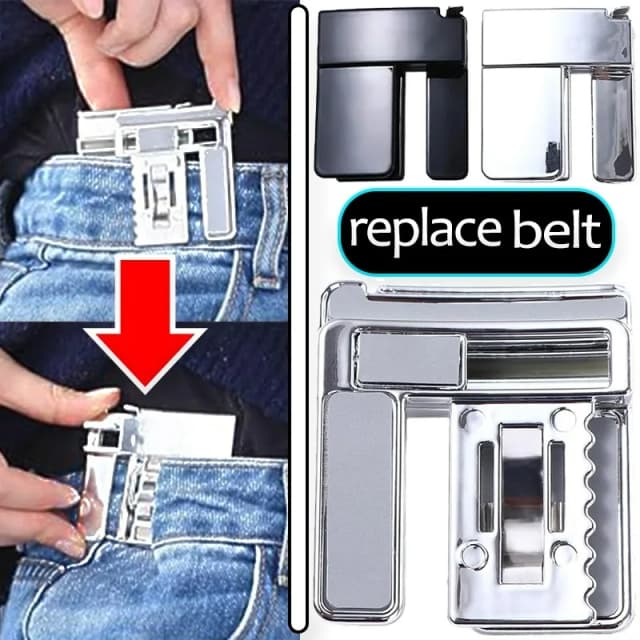 Broek taille opvouwbare riemgesp Verstelbare taille Krimpclip Tailleverstelling Gesp Lichtgewicht metalen tailleband Riemclip