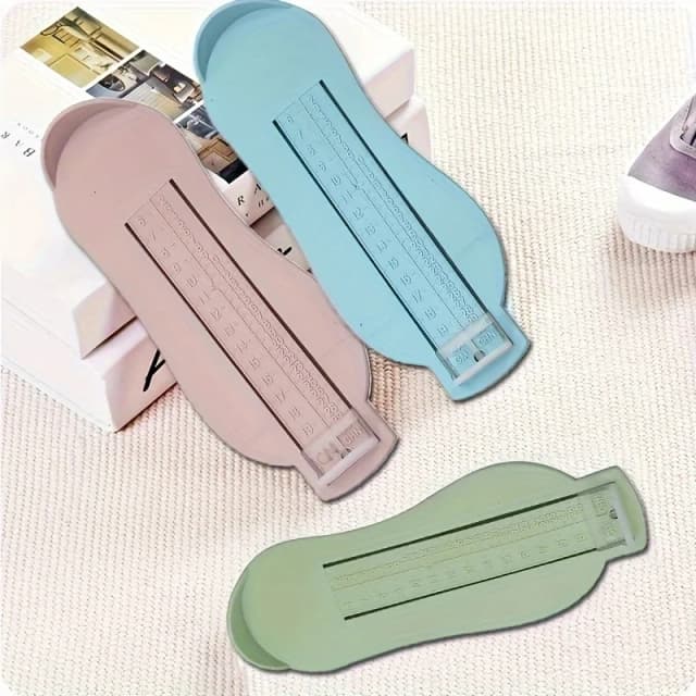 1 st-Baby Voet Heerser Kids Voet Lengte Meetapparaat Kind Schoenen Rekenmachine Voor Kinderen Baby Schoenen Fittings Gauge gereedschap