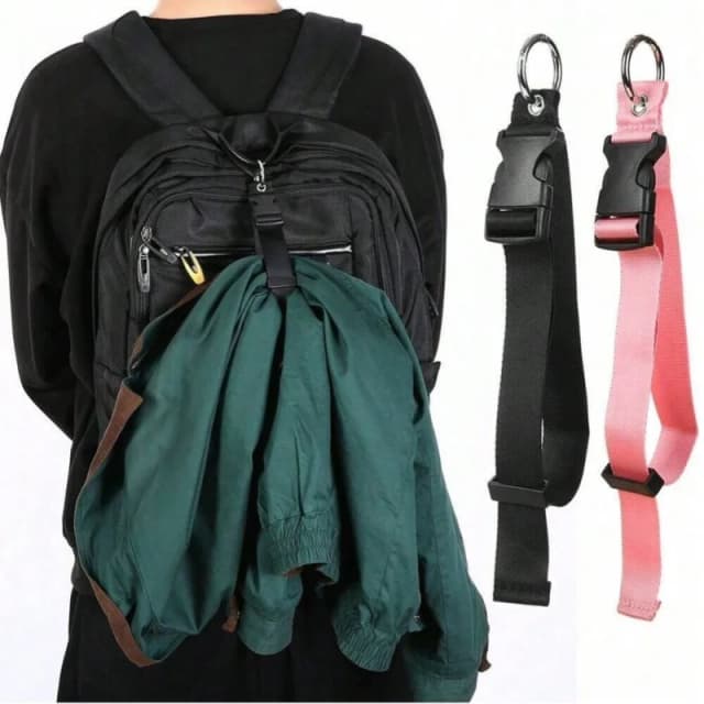 Reisbagage Vaste riem Rugzak Externe riem Draagbare riem met ontgrendelingsgesp Add-A-Bag Bagageriem Riem Jashouder