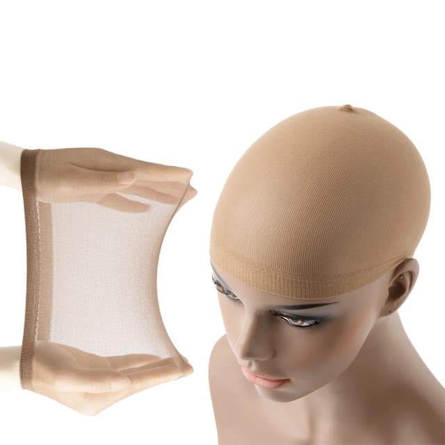 Pruik Caps Haarnetjes Weave Haarnetjes 2 10 12 20 stks/pak Kous Pruik Caps Stretch Mesh Caps Kous Caps voor het maken van pruiken Gratis maat