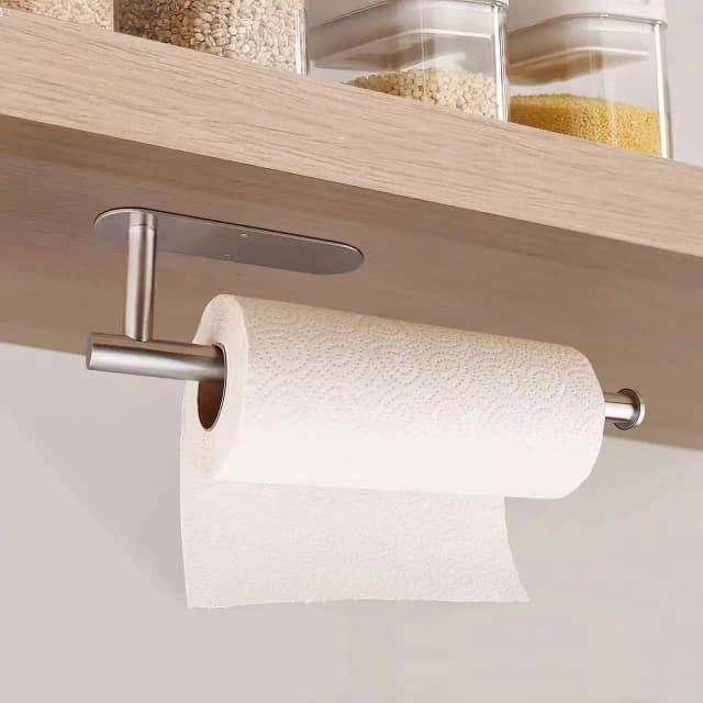 Geen ponsen Toiletrolhouder Zelfklevende toiletrolhouders Badkamer Keuken Papierrolhouder Badhanddoekhouder