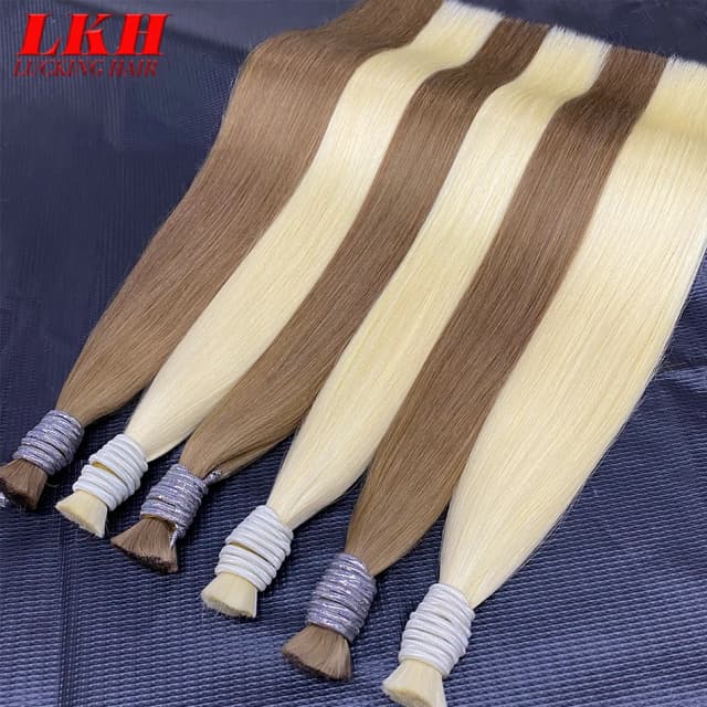 Chinese Bone Steil Haar Ruwe Vietnamese Menselijk Haar Bundels Voor Vlechten 100% Onverwerkte Geen Inslag Menselijk Haar Bulk Extensions
