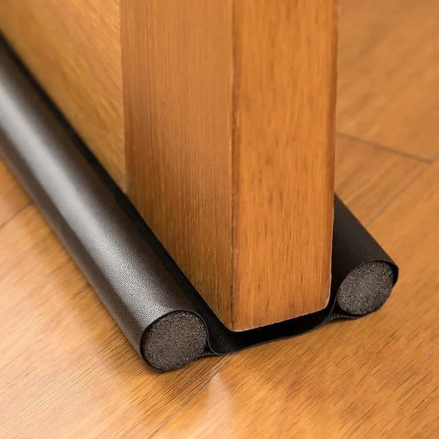 1x Winddichte Afdichting Strip Trek Excluder Stopper Deur Bodembeschermer Dubbele Beschermer Deurstop Stofdichte Blokkering Afdichting Geluiddicht