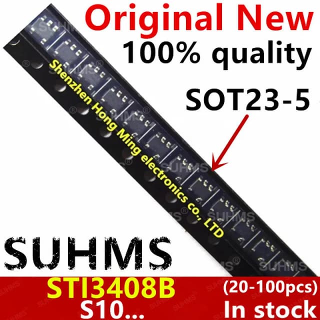 (20-100 stuk) 100% Nieuwe STI3408B STI3408 S10... sot23-5