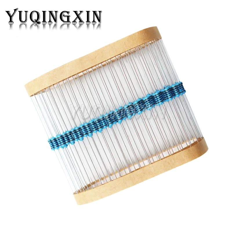 100 stks 1/4 W 0R-22M 1% Metaalfilmweerstand 0.25 W 0 2.2 10 100 150 220 270 330 470 1 K 2.2 K 4.7 K 10 K 47 K 100 K 470 K 1 M 10 M 20 M ohm