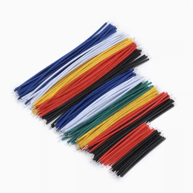 130 Stuks 24AWG Broodplank Jumper Wire Kabel Kit Vertinde PCB Soldeer Kabel Flexibele PVC Elektronische Draad 5cm 8cm 10cm 6 Kleuren