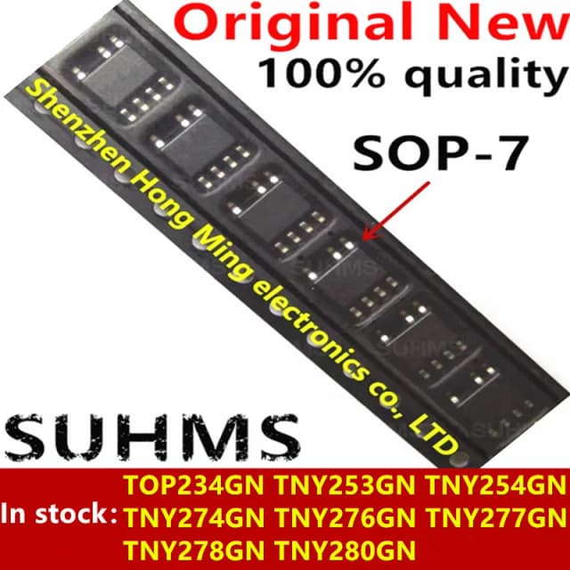 (10 stuk) 100% Nieuwe TOP234GN TNY253GN TNY254GN TNY274GN TNY276GN TNY277GN TNY278GN TNY280GN sop7