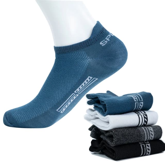 5 Paar Hoogwaardige Heren Enkelsokken Ademende Katoenen Sportsokken Mesh Casual Atletische Zomer Dun Gesneden Korte Sokken Plus Size