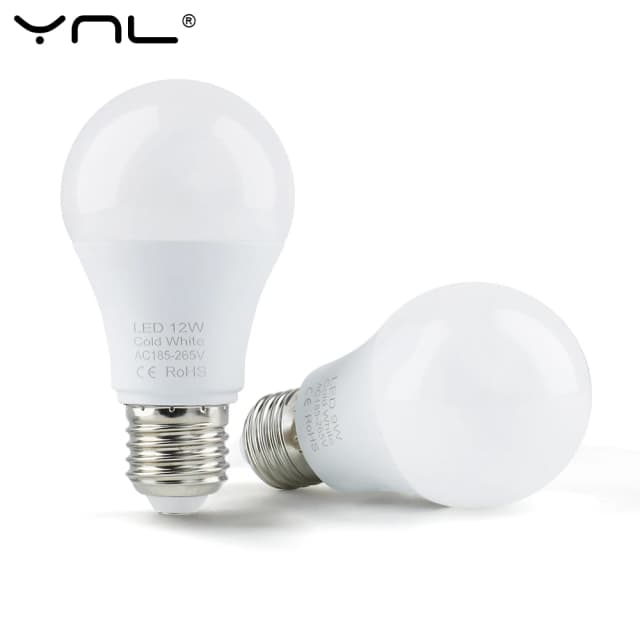 3W 6W 9W 12W 15W 18W Led Lamp Lampen E27 Lampada Led Gloeilamp ac 220 V-240 V Smart IC Hoge Helderheid Bombilla Lamp Spotlight