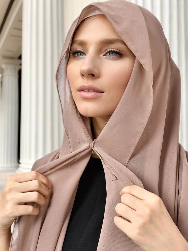 Nieuwste instant chiffon hijab met magnetische gesp effen kleur vrouw moslim hijab sjaal islamitische tulband mode hoofdband sjaal
