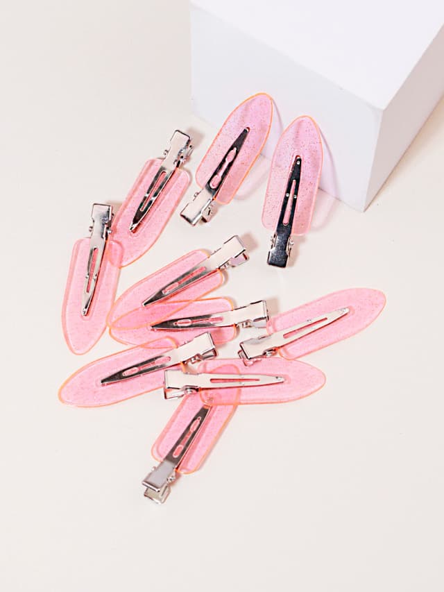 10 stuks naadloze mode meisje transparante haarclips, make-up gezichtsaccessoire clips styling haarclips Speciaal voor pruiken van echt haar
