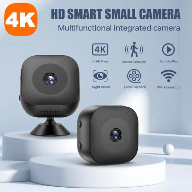 Mini HD 4K-camera WiFi Draadloos bewaken Beveiliging Bescherming op afstand Monitor Camcorders Videobewaking Smart Home