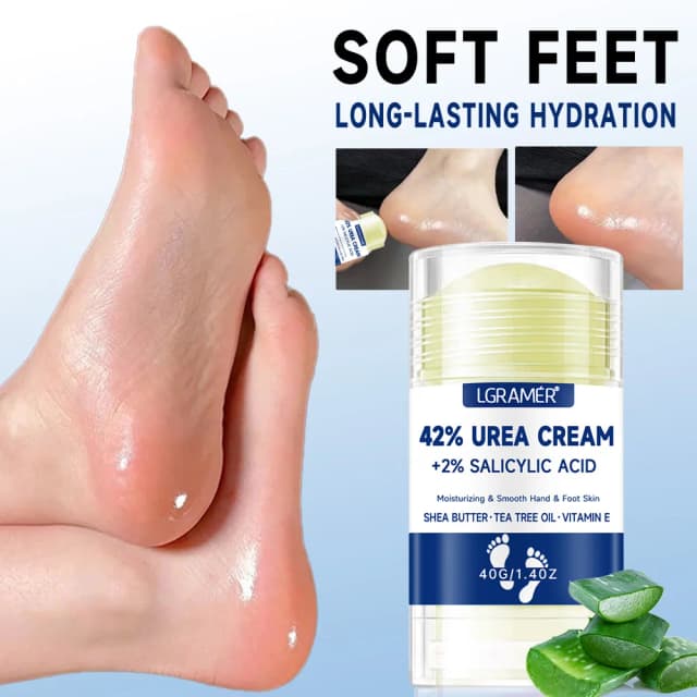 42% Ureum Voetcrème + 2% Salicylzuur Intensief Hydraterende Voet- en Handverzorging Hydraterende Voetcrème en Handcrème
