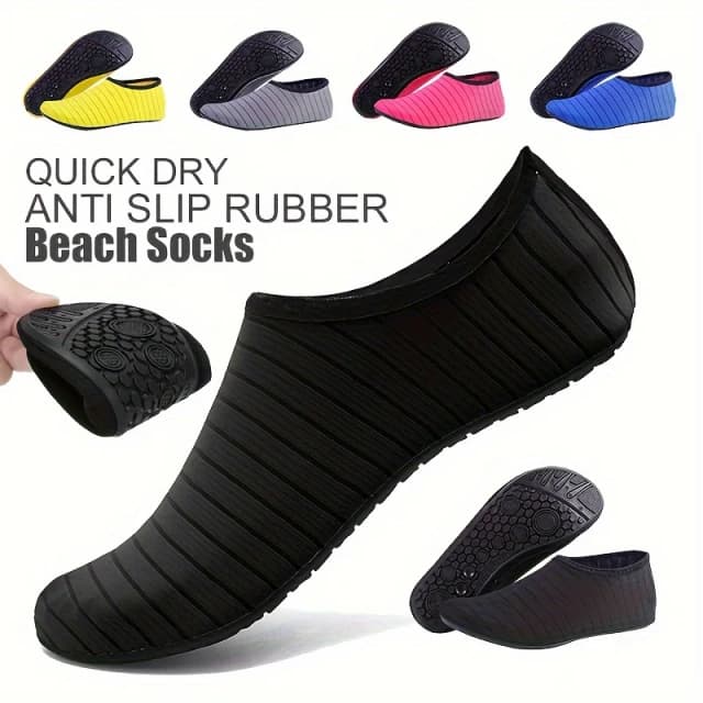 1 paar waterschoenen dames blote voeten sokken antislip sneldrogende heren strand zwemmen watersportschoenen