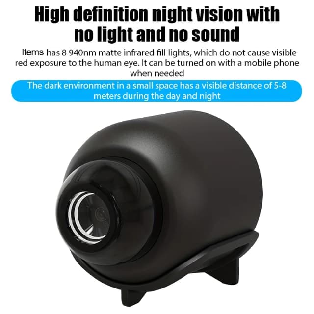 Nieuwe Mini Camera 2024X5 Intelligente 2.4G WiFi Mini Camera Thuis Indoor Nachtzicht Veiligheid Bescherming Video Recorder