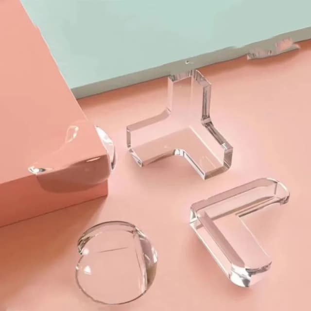 4 Stuks/8 Stuks/12 Stuks Kind Baby Veiligheid Siliconen Beschermer Tafel Hoek Rand Bescherming Cover Kinderen Anticollision Rand Rand & Beschermers