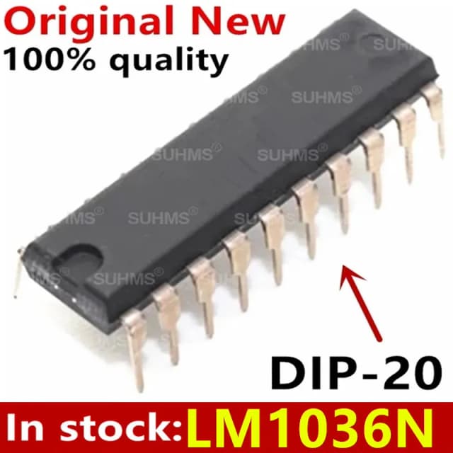 (1 stuk) 100% Nieuwe LM1036N LM1036 DIP20