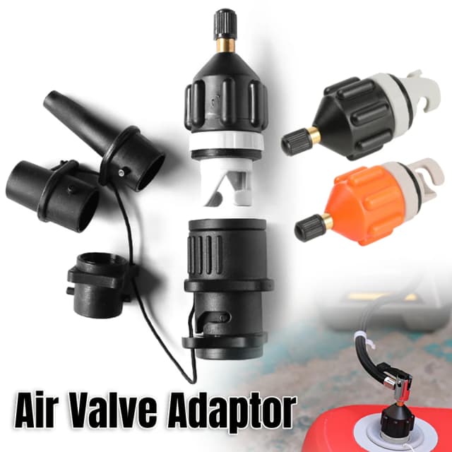 Luchtventieladapter voor SUP Board Opblaasbare pompadapter Paddle Boot Kajak Luchtventiel Pompconnector Bandluchtcompressorconverter
