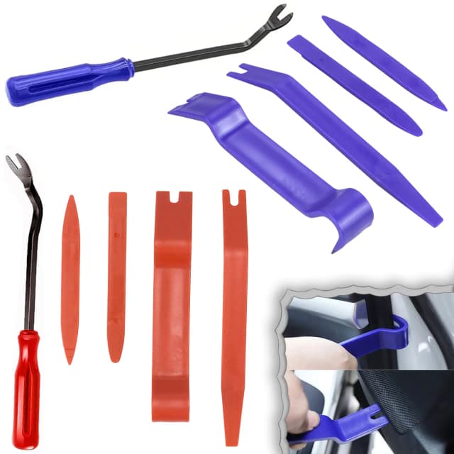 Auto Trim Removal Tool Kit Scratch Pry Plastic Tool Autodeur Clip Panel Audio Dashboard Blades Demonteren Interieur Repareren
