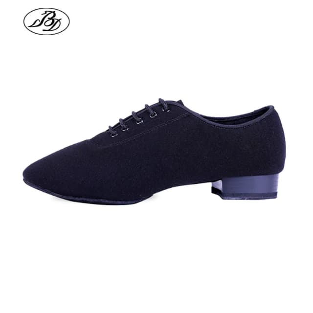 Mannen Standaard Dansschoenen BD309 Ballroom Schoen Canvas Opgeruwde Split Zool Praktijk Concurrentie Mannen Moderne Dansen Schoen Dancesport