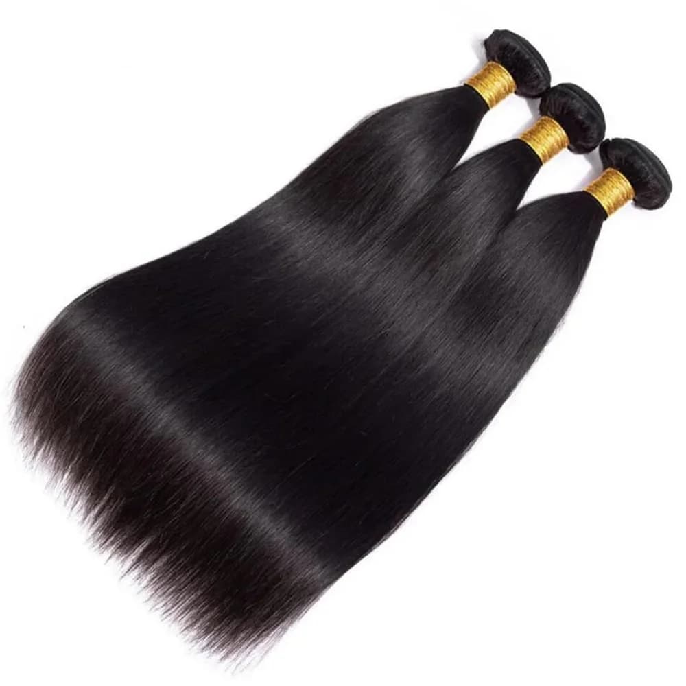 Braziliaanse Steil Haar Bundels 1/3/4 Pcs 100% Onverwerkt Menselijk Haar Steil Bundels Human Hair Extensions Voor Zwarte Vrouwen