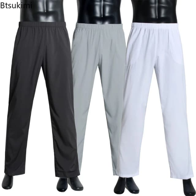 Ramadan Mannen Casual Moslim Lange Broek Islamitische Kleding Arabische Broek Dubai Saudi Midden-Oosten Broek Dishdasha Outdoor Bodems