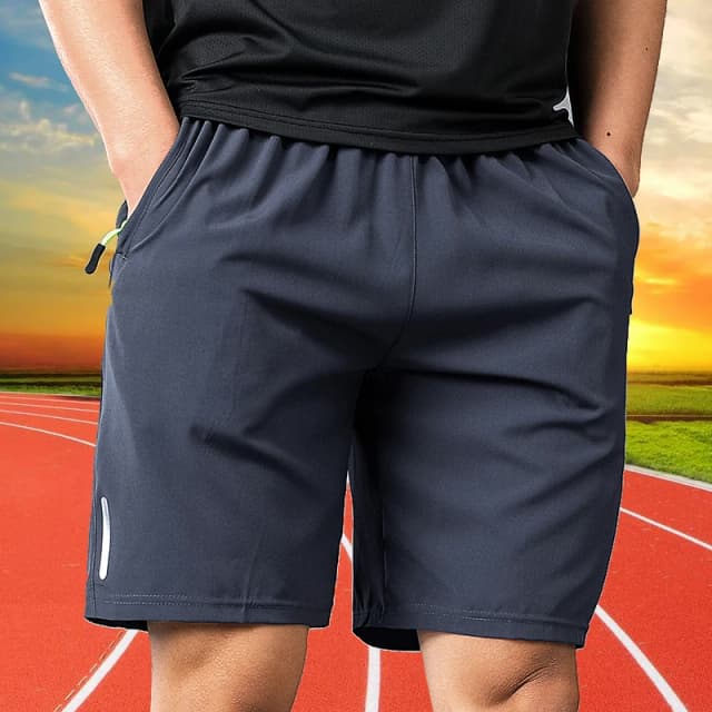 Herenshorts Zomer Voetbal Sport Korte broek Ademend Trekkoord Sneldrogend Hardloopsportshorts Heren Joggingbroek