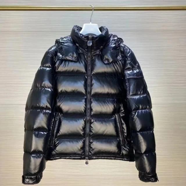 Winterdonsjack voor dames en heren Eiderdons Warm Warm Outdoor Window Window Effen kleur Hoode Jacket