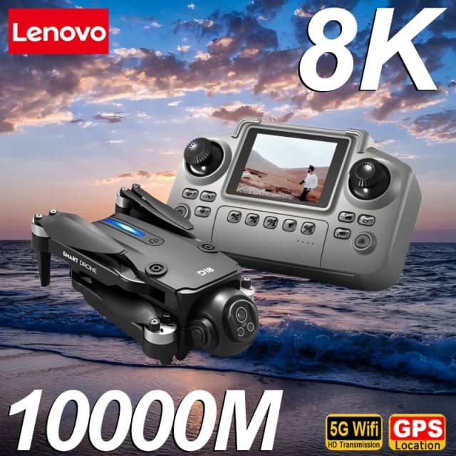 Lenovo D18 Drone 8K Antenne HD Dubbele camera Fotografie Intelligente obstakelvermijding Borstelloos vermogen 5G WIFI GPS Return VR Drone