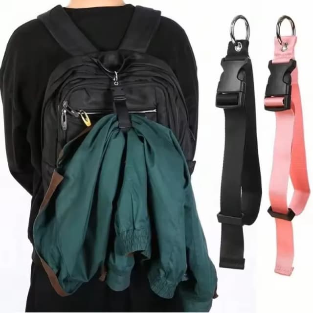 Reisbagage Vaste riem Rugzak Externe riem Draagbare riem met ontgrendelingsgesp Add-A-Bag Bagageriem Riem Jashouder