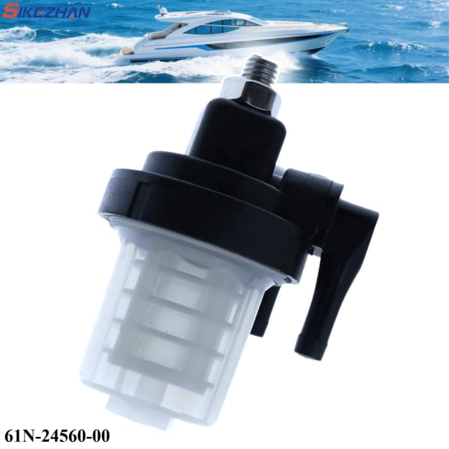 Brandstoffilter Assy 61N-24560-00 Past Voor Yamaha Buitenboordmotor 2 Takt/4 Takt 9.9HP 15HP 20HP 25HP 30HP 40HP 55HP 48HP 50HP