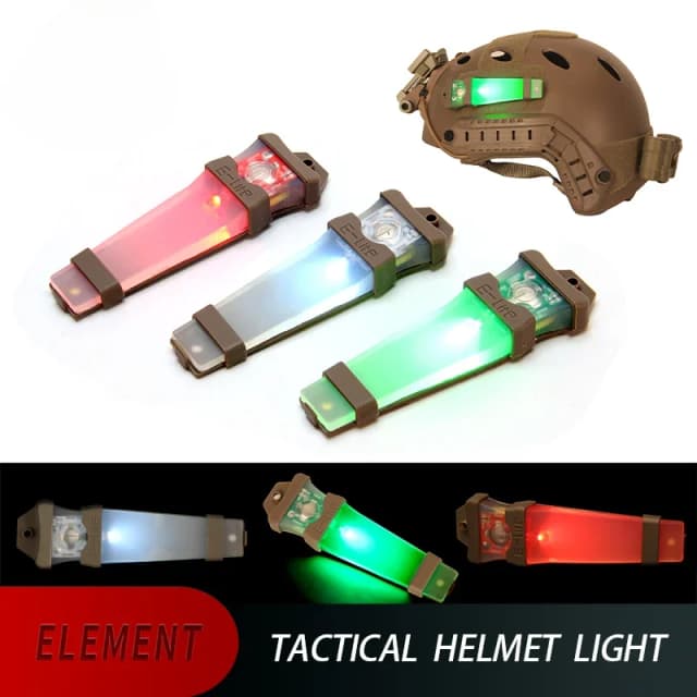 Airsoft-helm Wapen-zaklamp Tactische helmlicht Identificatie Surefir Markeringslicht Overlevingssignaal Helmlamp